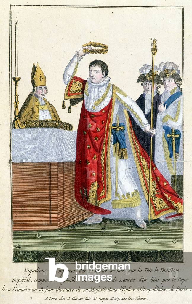 Sacred Napoleon in 1804.