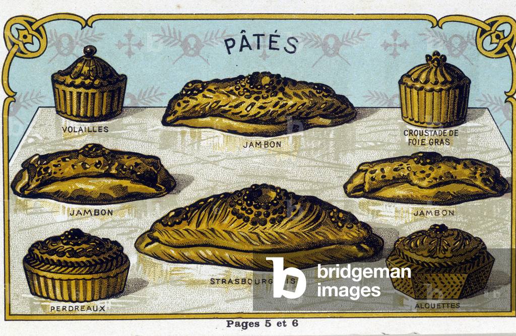 Advertising for Olida pâtés