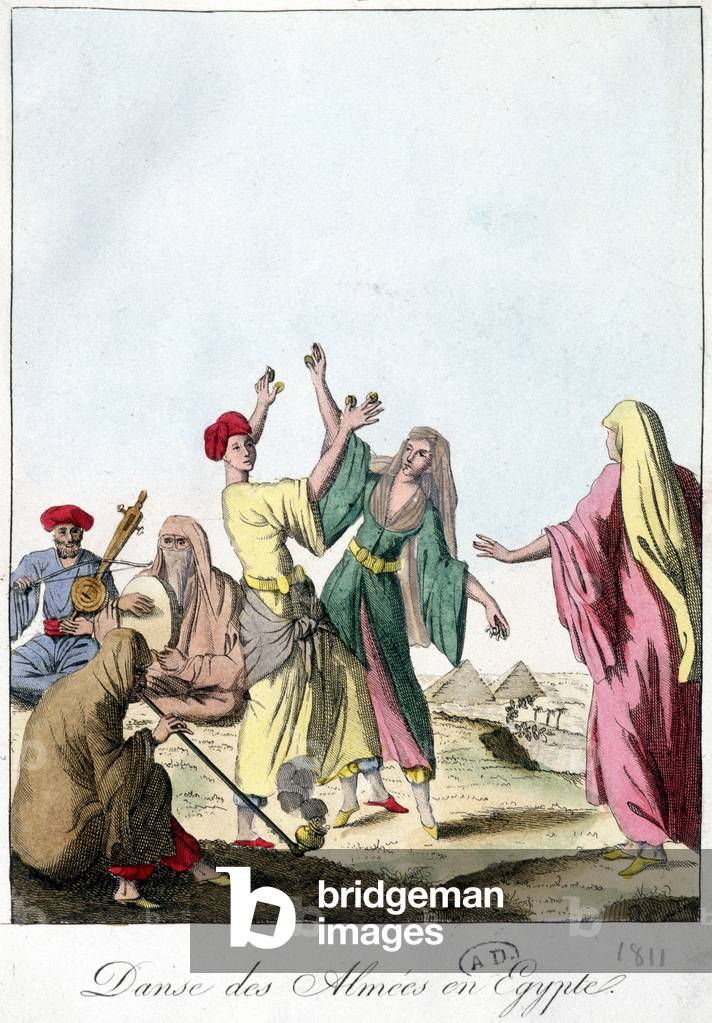 Dance of the Almies in Egypt. 1811.