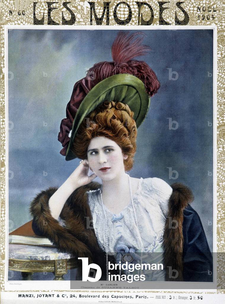 Suzanne Talbot hat - in” 'Les modes