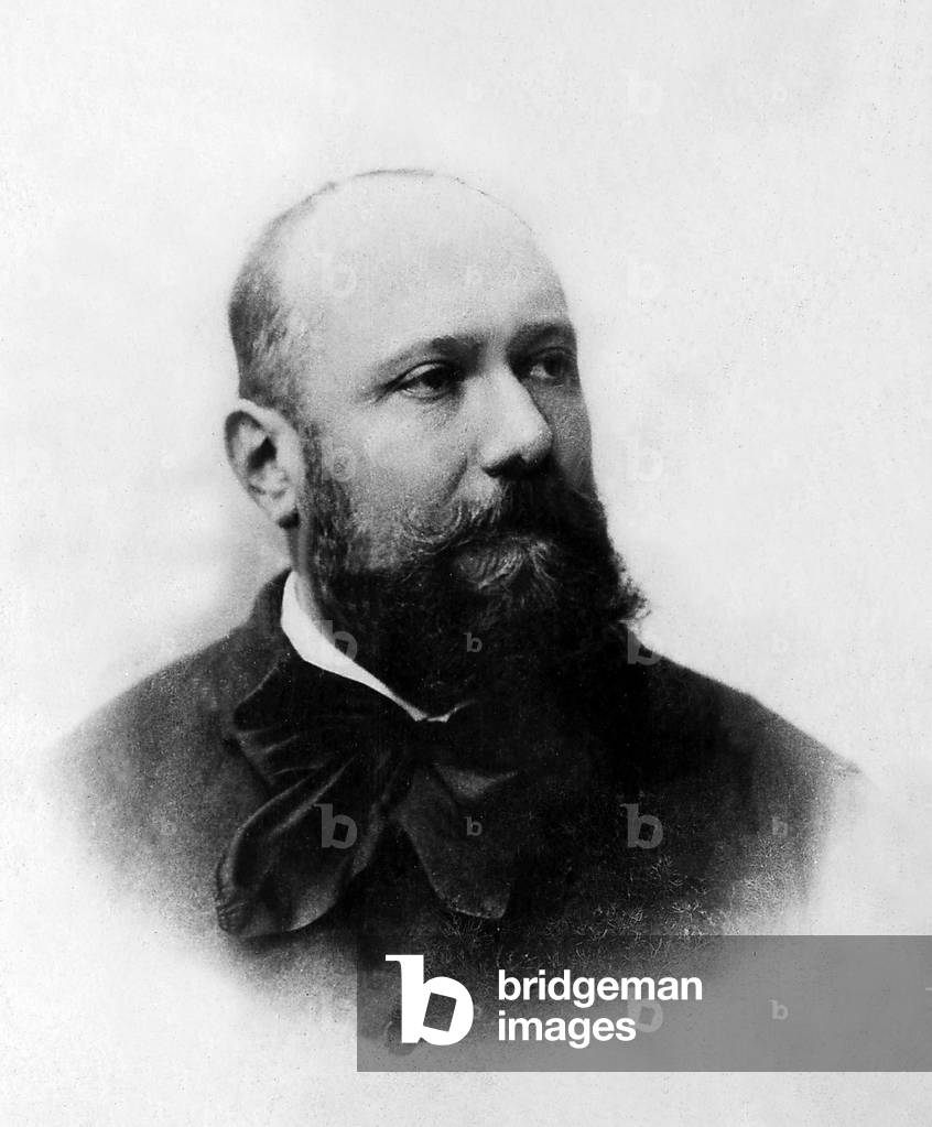 "Porträt von Armand Sylvestre (1837-1901)" von Unknown photographer, b/w