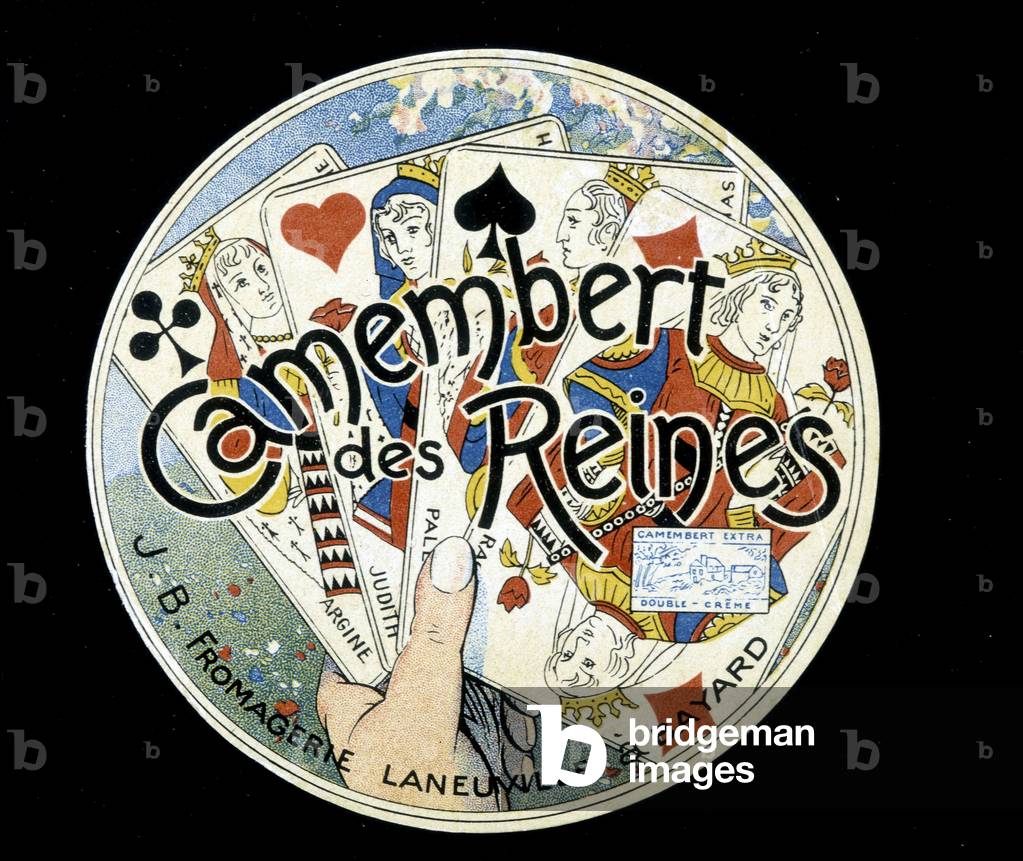 Boîte de camembert Des Reines