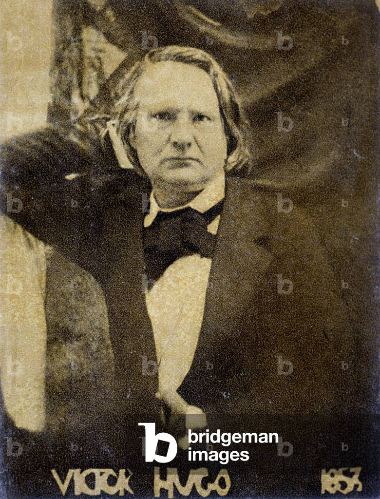 Portrait of Victor Hugo in 1853