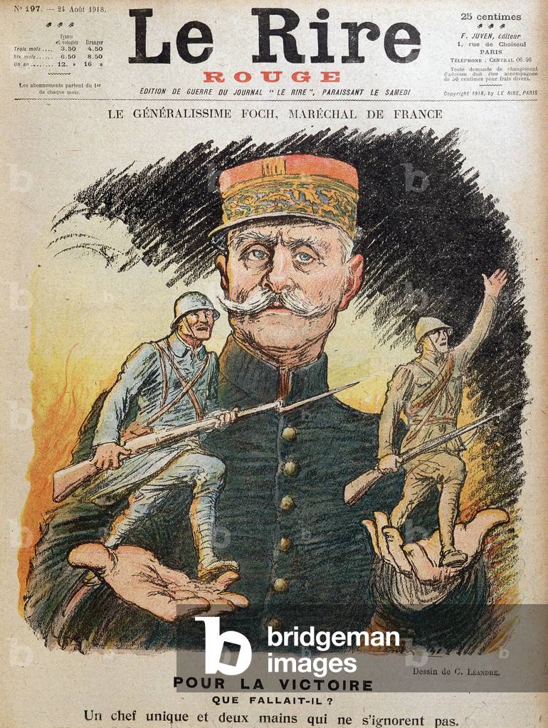 Ferdinand Foch and the Soldiers of Victory - in 