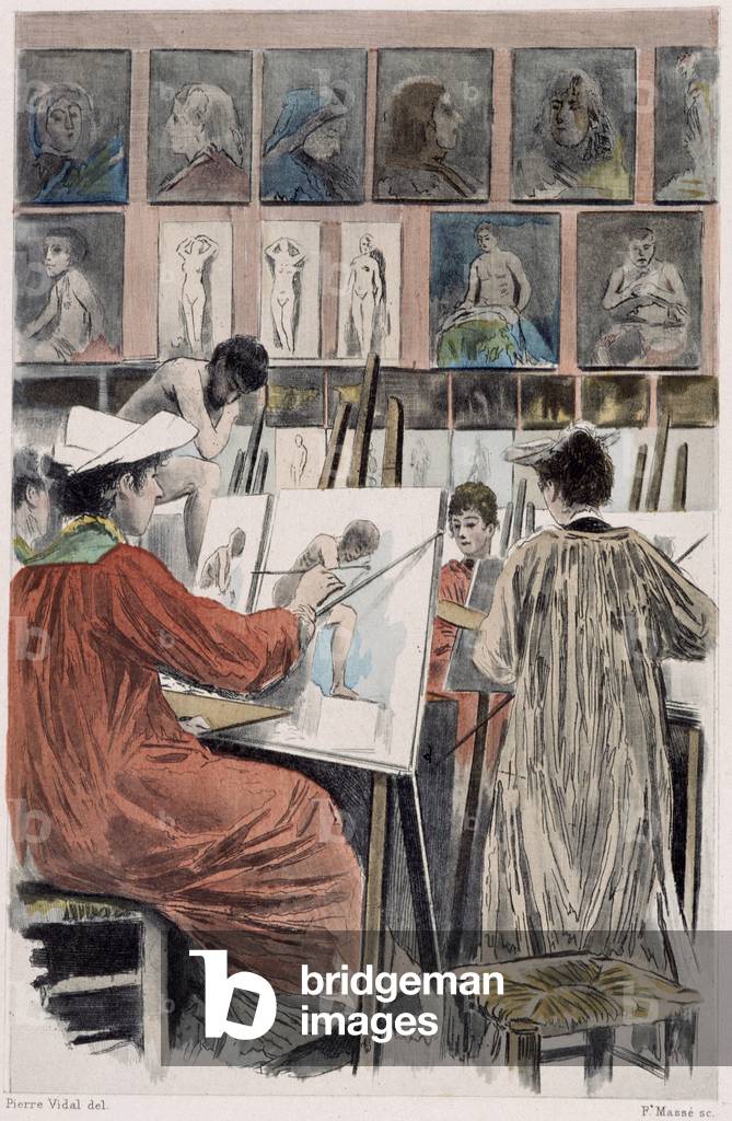 Les paintresses: atelier de dames - in “