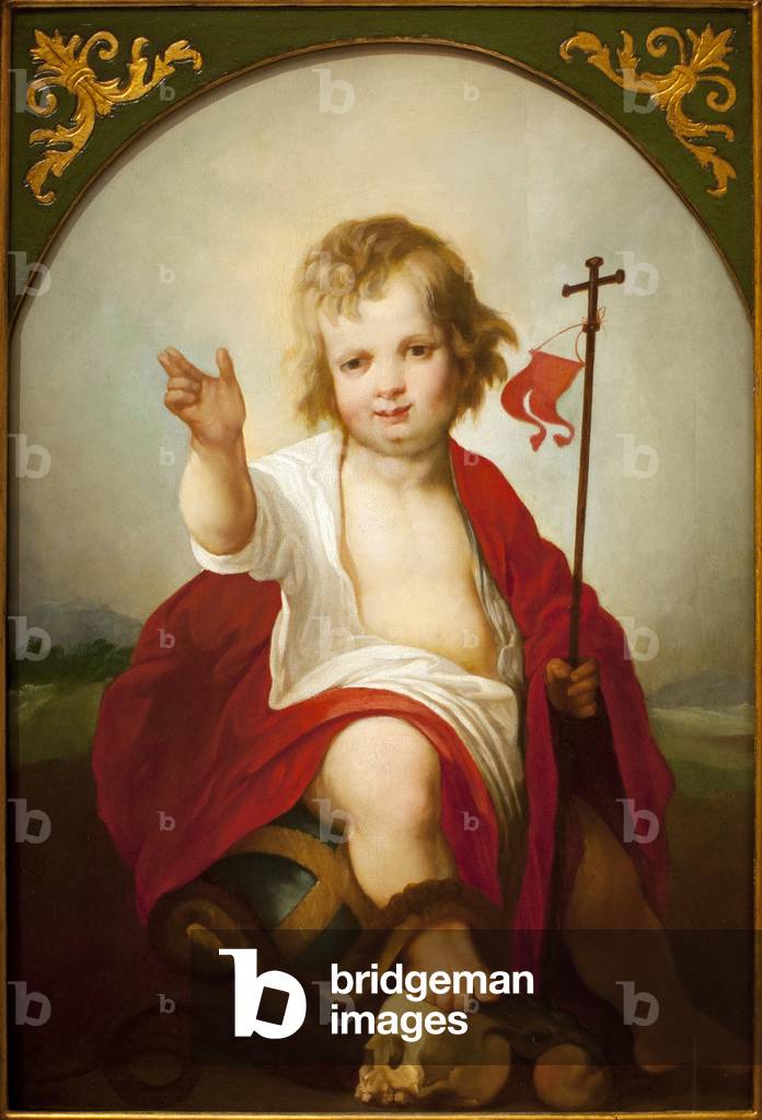 The Child Jesus Savior - Painting by Juan de Roelas (ca. 1558/1560-1625), oil on canvas, ca. 1610 - Museum of Fine Arts of Seville, Spain