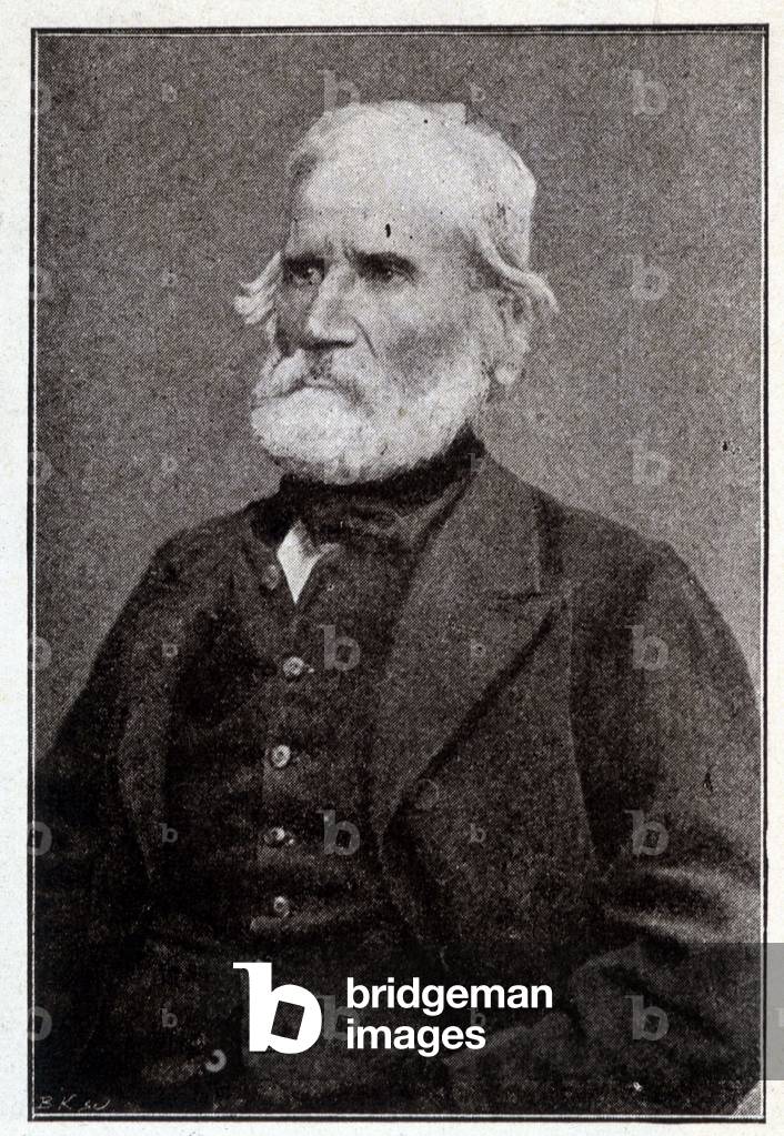 Portrait of Louis Auguste (Louis-Auguste) Blanqui (1805-1881), in 1870.