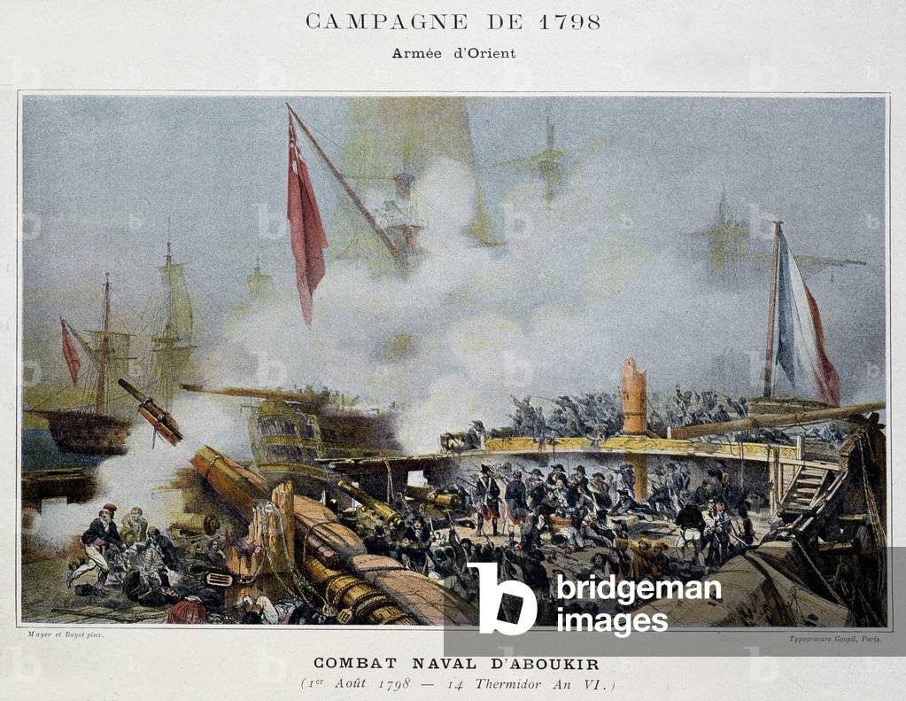 Campaign (Expedition) of Egypt (1798-1801): the Battle of Aboukir - in “” The naval battles of Napoleon””