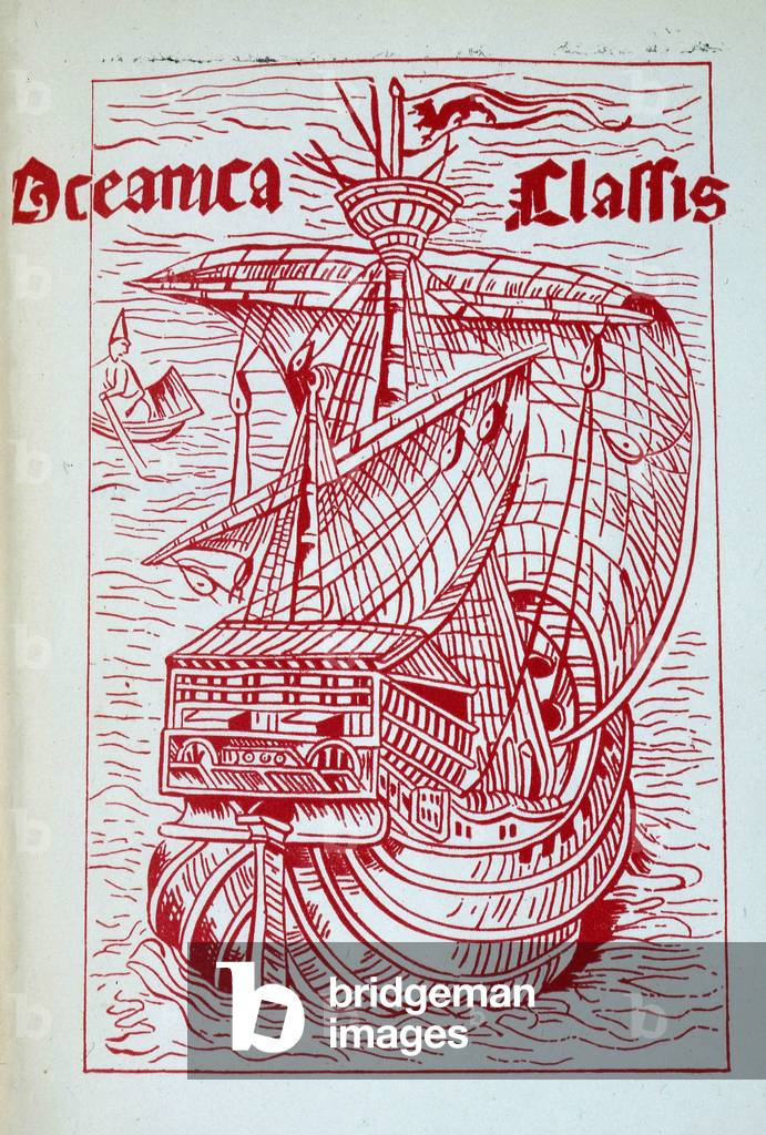 Caravel of Christopher Columbus (Cristoforo Colombo) - in 