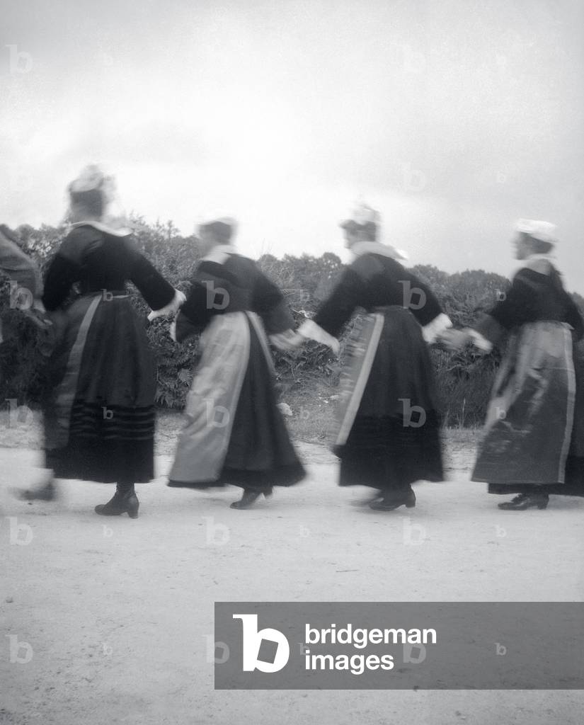 Brittany (France), photography, 1919-1920.