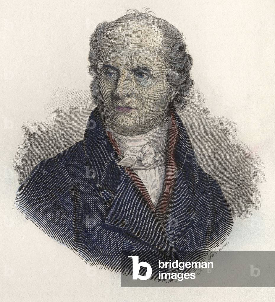 Portrait of Christophe Philippe Oberkampf (1738-1815) by French Artist