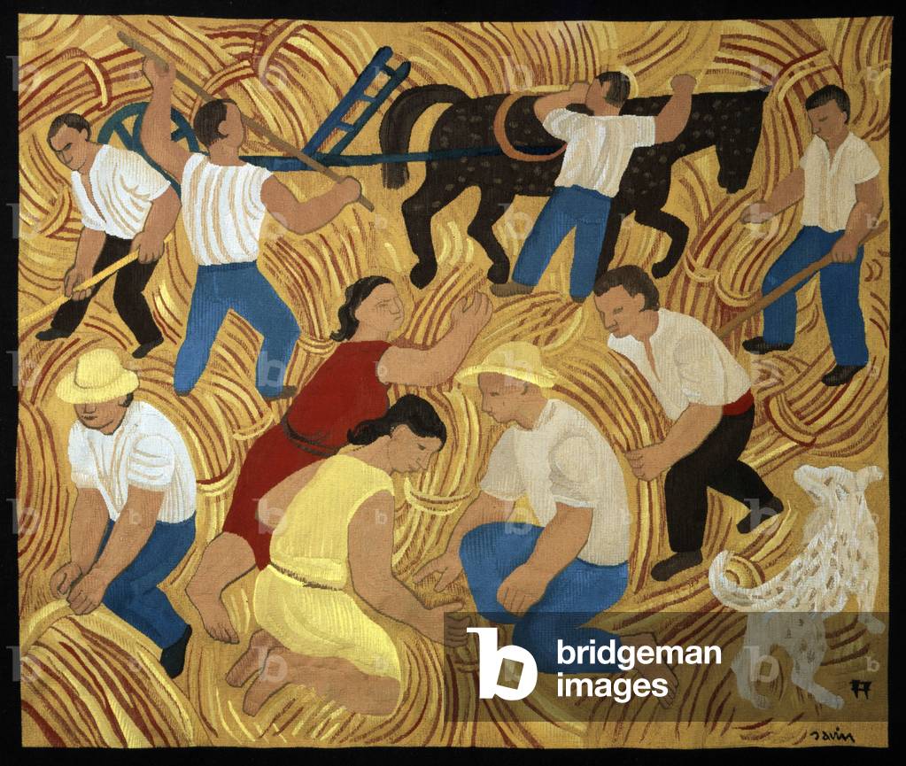 Harvest - Tapestry by Maurice Savin, woven by C. Rado