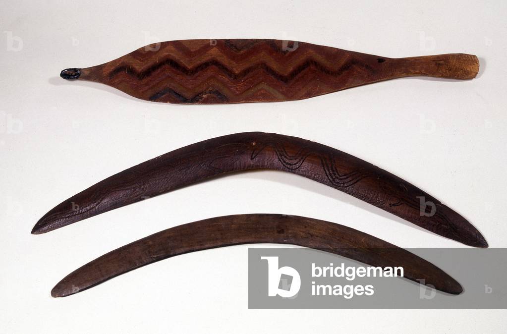 Wooden Boomerangs of Australian Aborigines - Museum of African and Oceanian Arts
