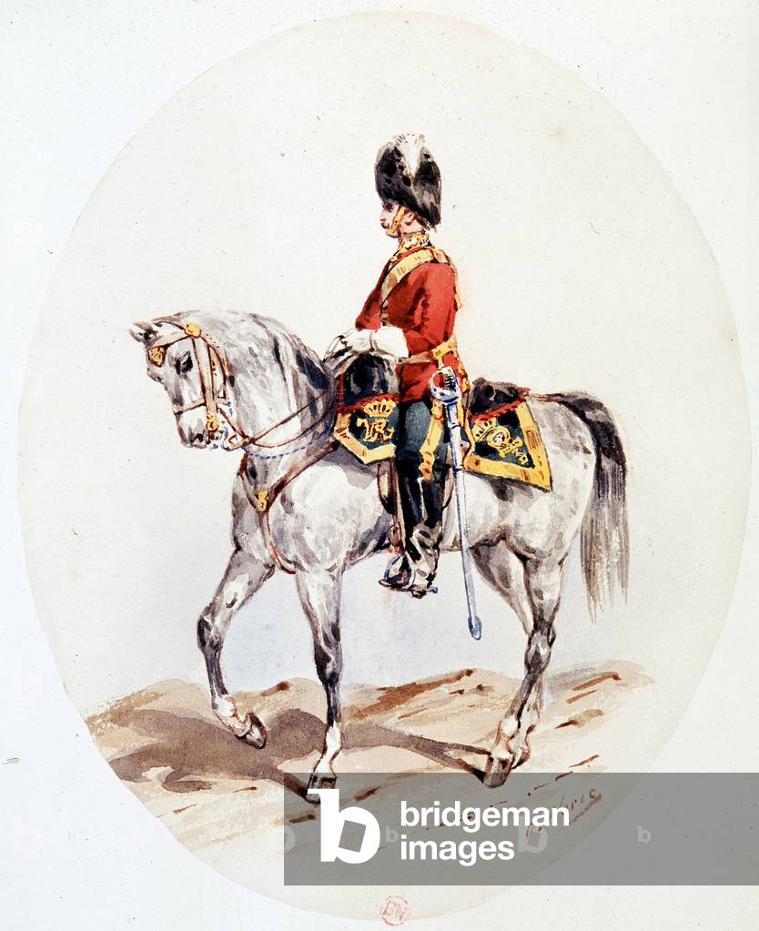 Cavalier Scott Grey of the British Army, 1900