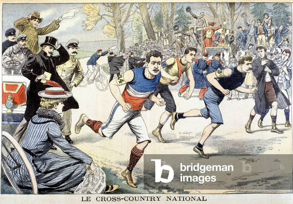 Le cross-country national - in 'Le Petit Journal' from 15/03/1903
