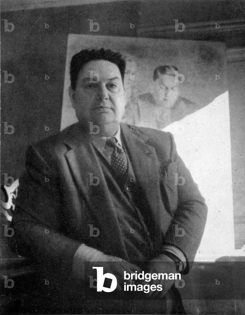 Portrait of Darius Milhaud (1892 - 1974) - in 