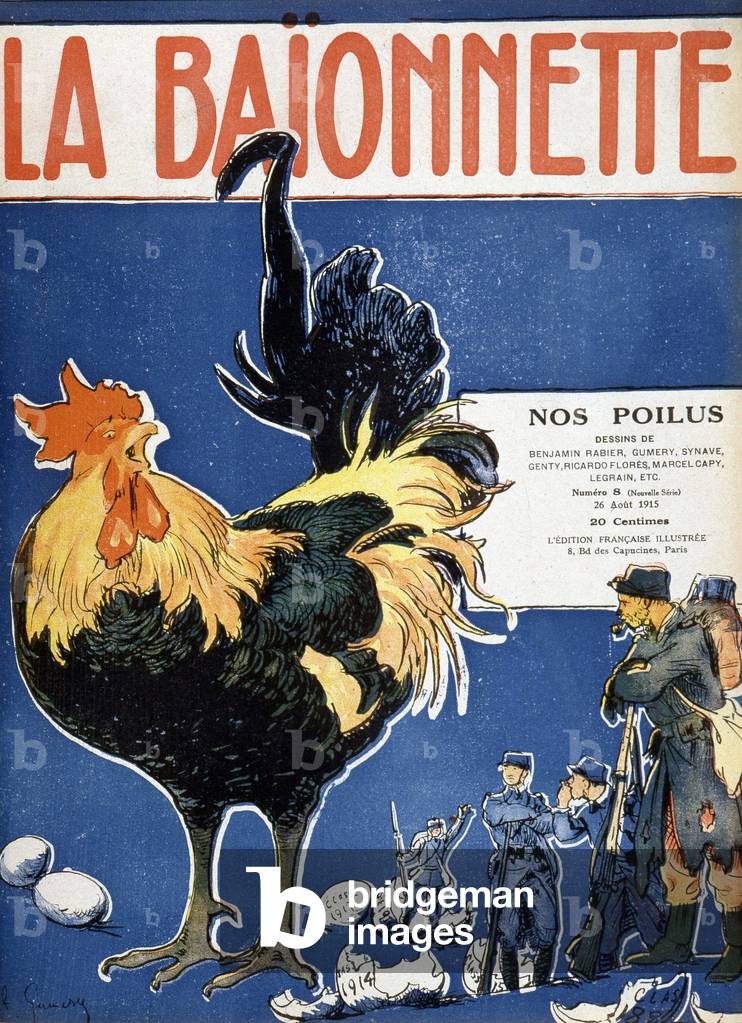 Coq Gaullois et les poilus - Couv. de 