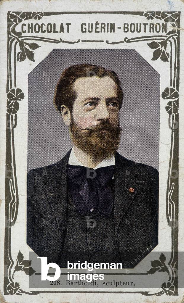 Portrait of Frederic Auguste Bartholdi (1834-1904), French sculptor.