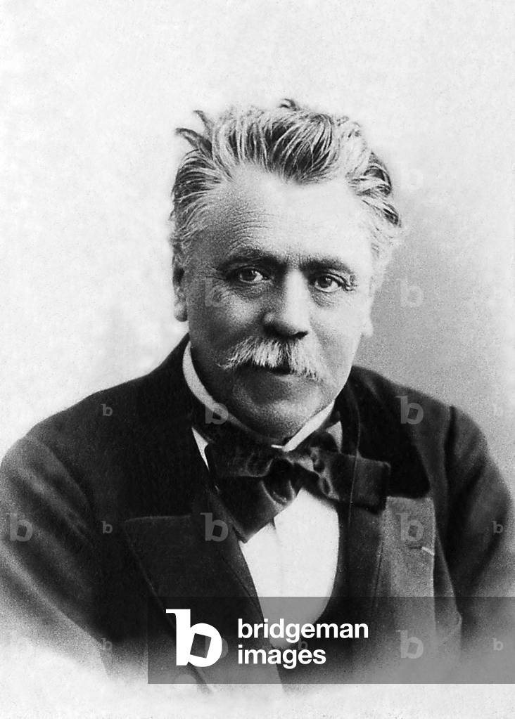 Portrait of Henri Francois Becque (1837-1899), French writer.