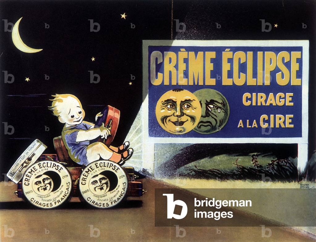Advertising for wax polishing “” Eclipse Creme””