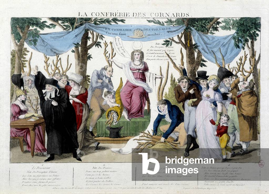 The brotherhood of the Cornards - Imaging, 19th century