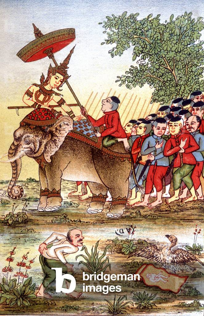 Mission to Indochina by Augustus Pavie, French explorer and diplomat (1847 - 1925), late 19th century. Bibliotheque des arts décoratifs de la ville de Paris. Maciet Collection.