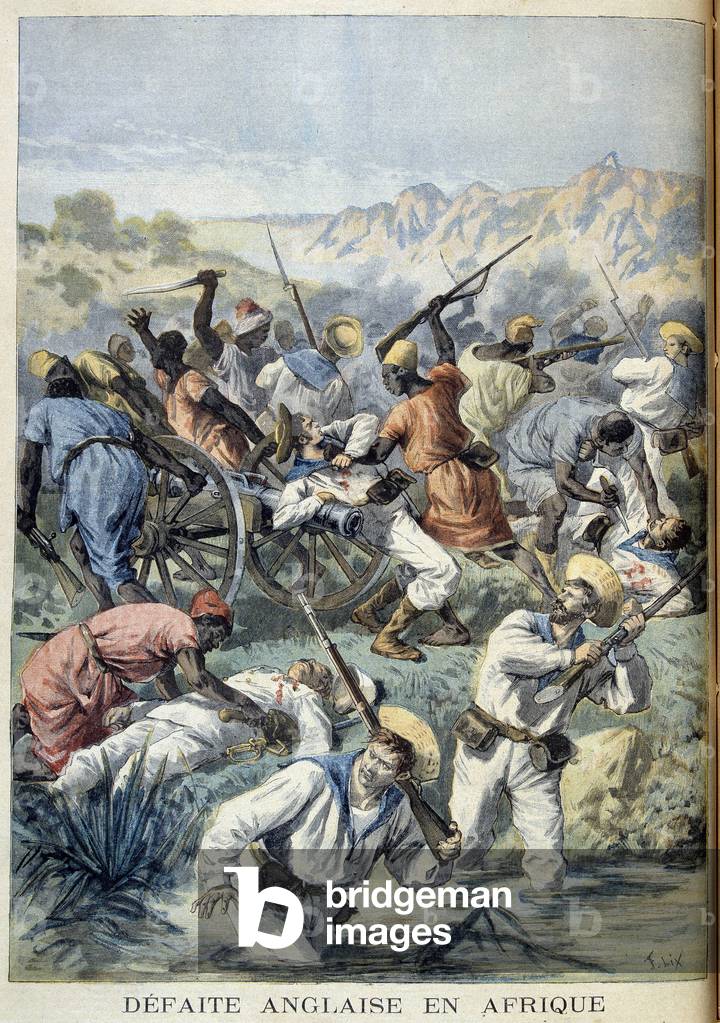 English defeat in Africa - in “” Le Petity Journal”” of 05/03/1894