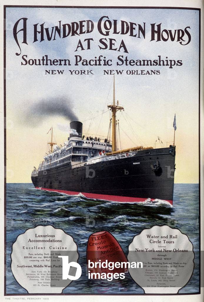 Shipper, pub. for Southern Pacific Steamships, 1909.
