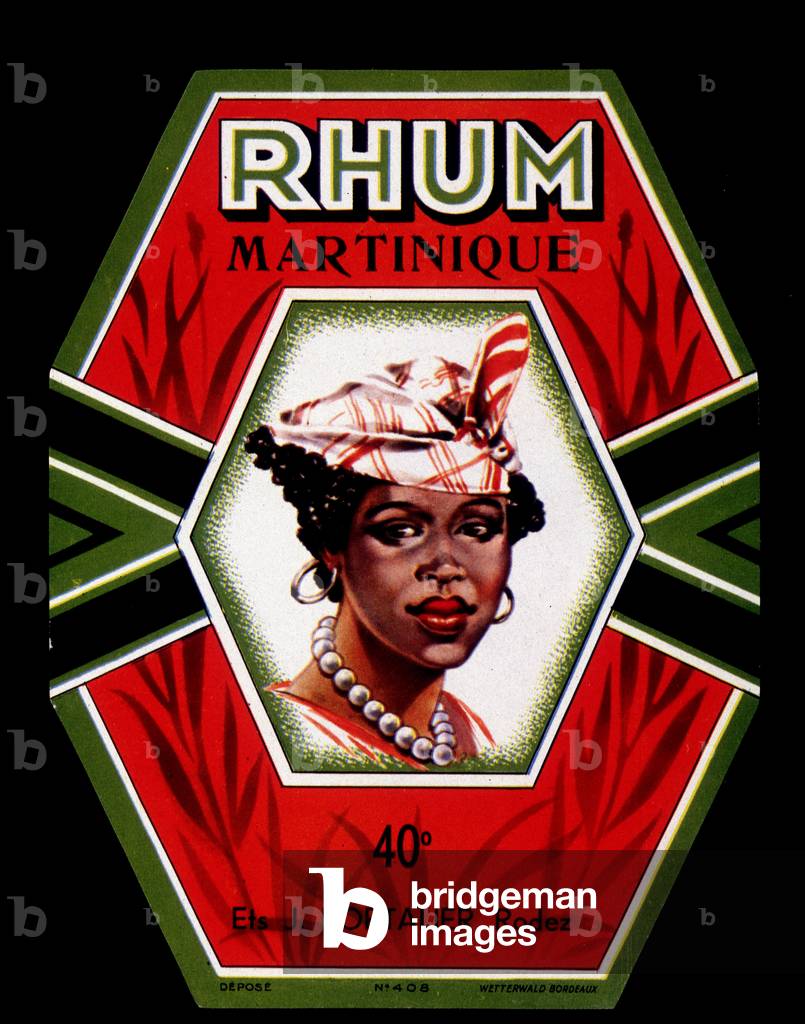 Martinique Rum Label