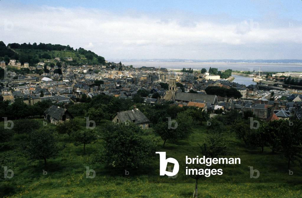 View of Honfleur, Calvados (14), Nord - Pas de Calais.