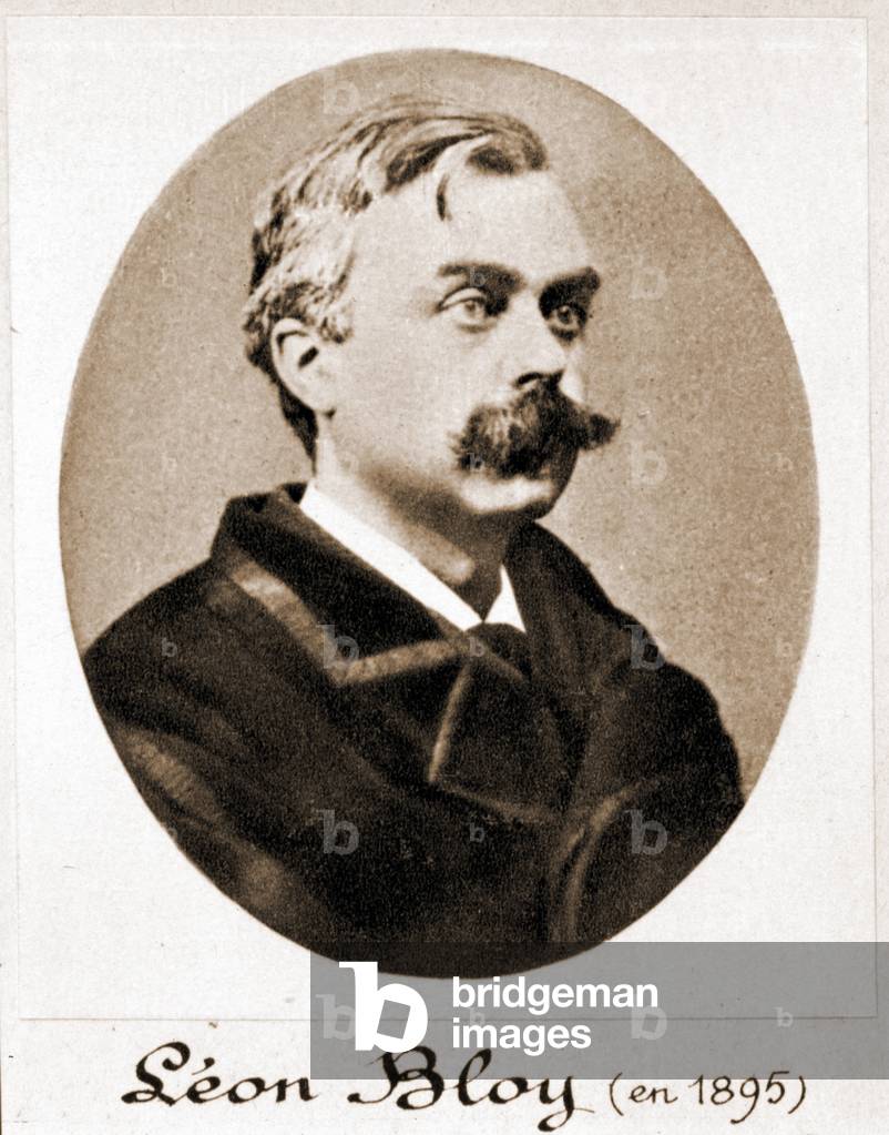 Portrait of Léon Bloy (1846 - 1917), French writer. 1895