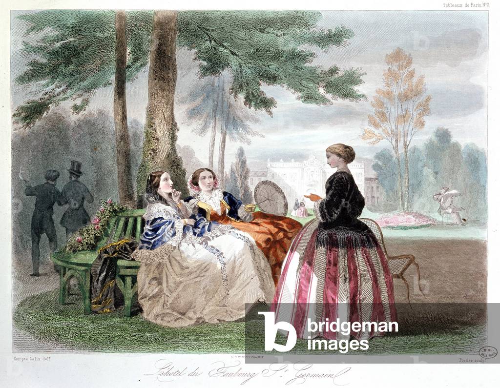 Fashion: aristocrats of the faubourg Saint-Germain, 19th century