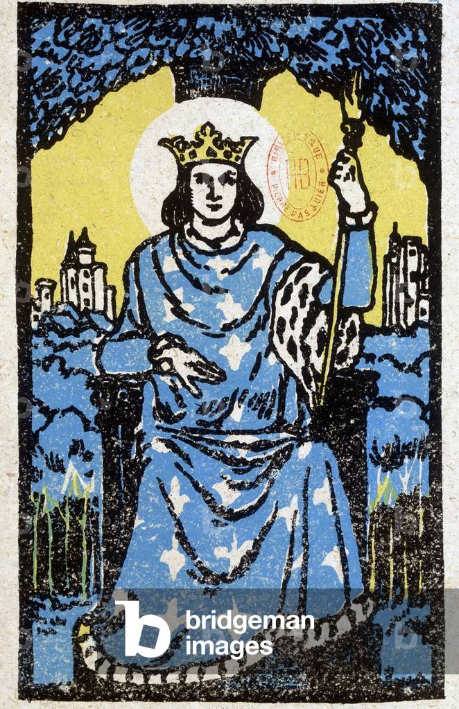 Portrait of Saint Louis - in 