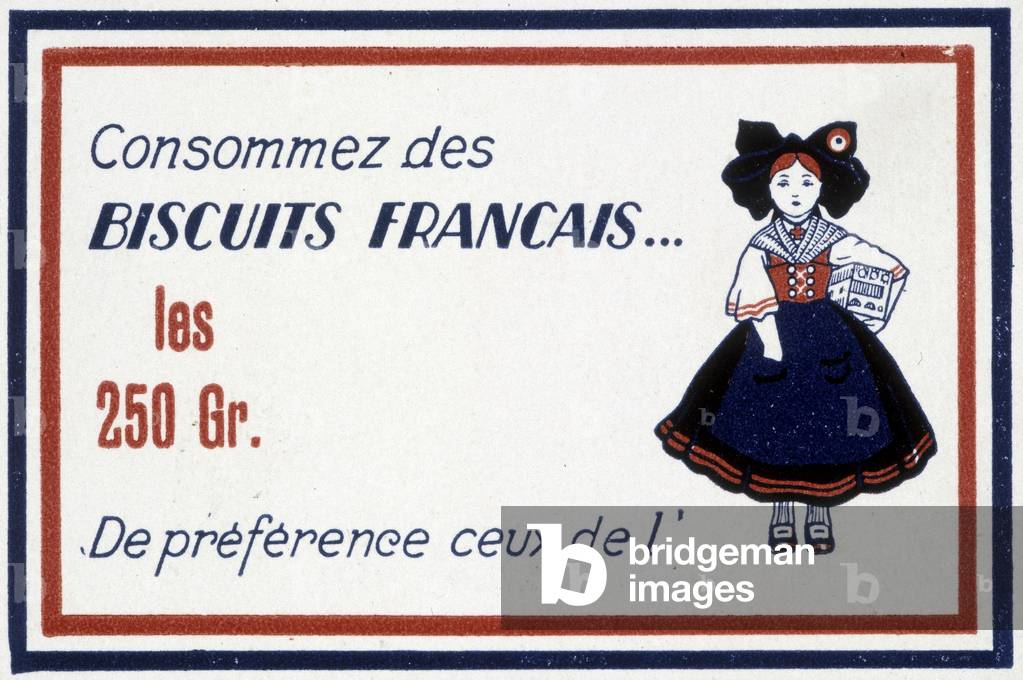 Advertising label for cookies 