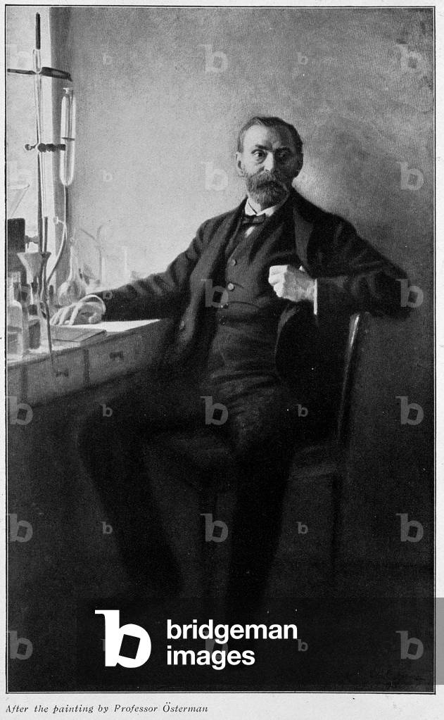 Portrait of Alfred Nobel by Osterman.