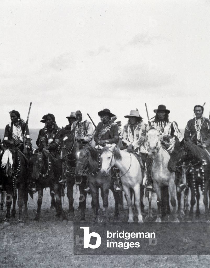 Prairie Indians, Canada, late 19th century.