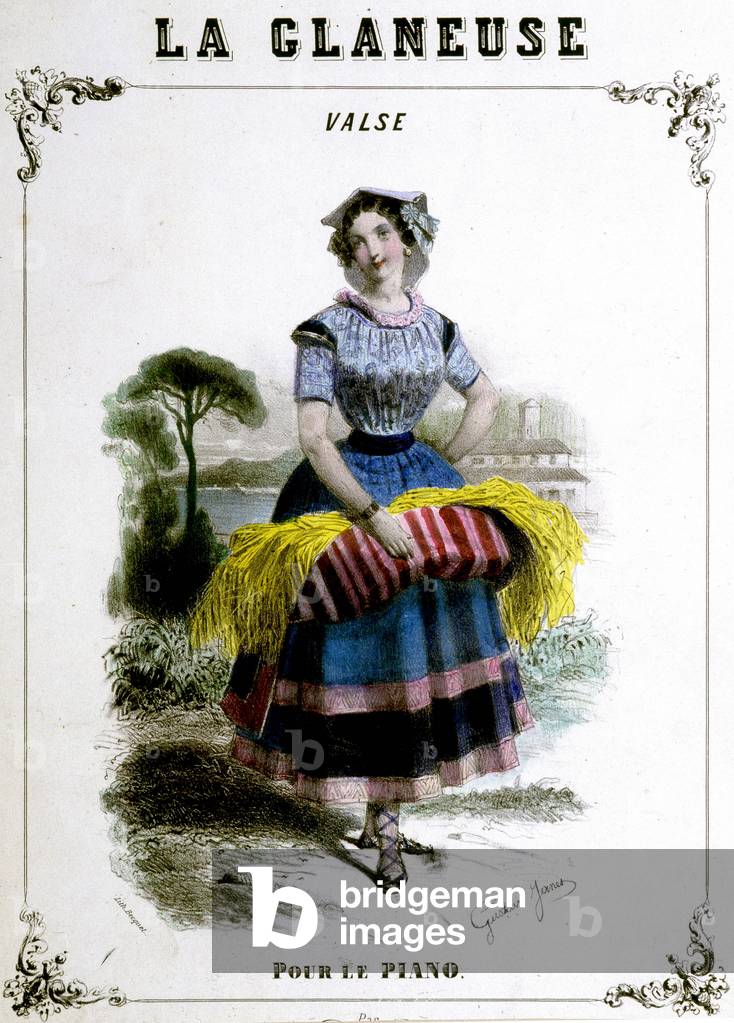 The gleaneuse, waltz for piano.
