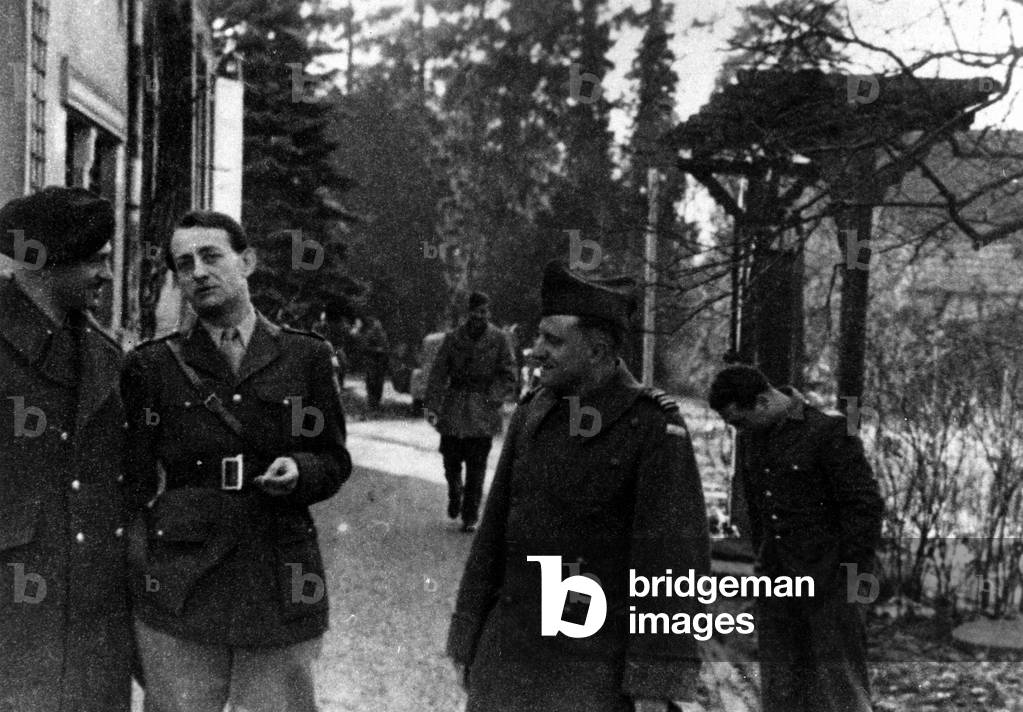 Andre Malraux during the Resistance, coll. Clara Malraux.