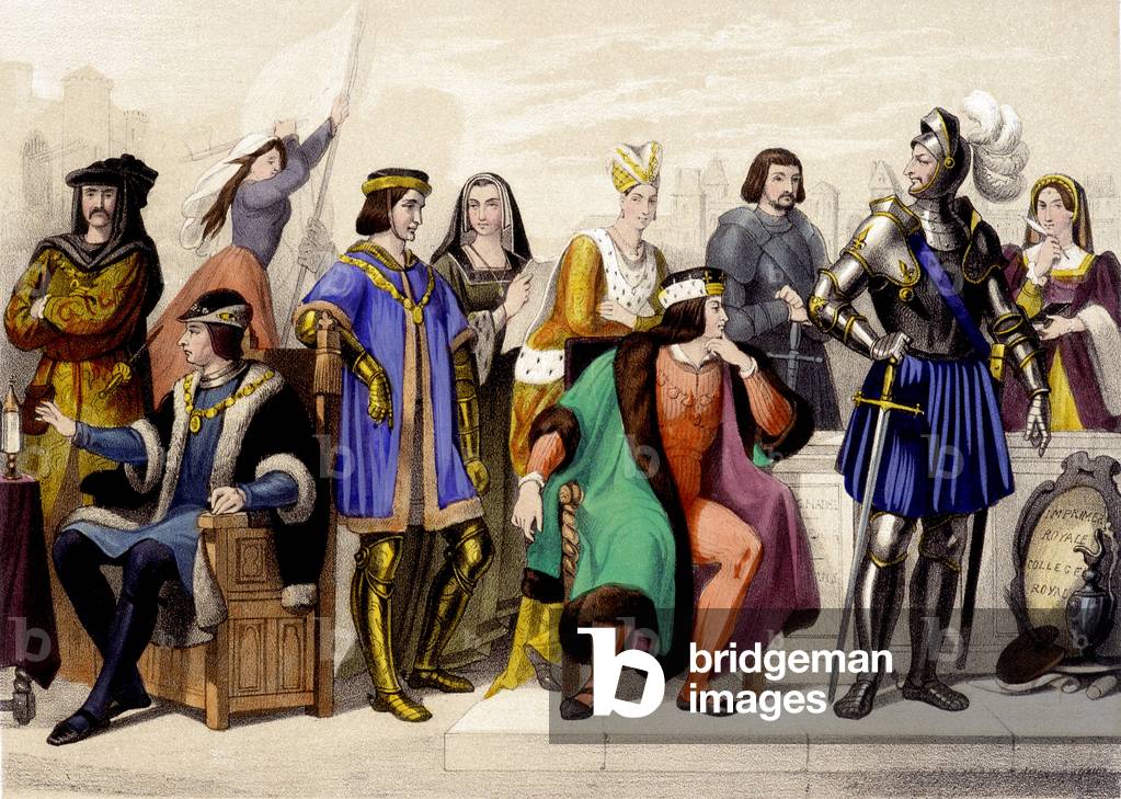 From 1461 to 1515. Louis XI, Charles VIII, Louis XII and Francois 1st.