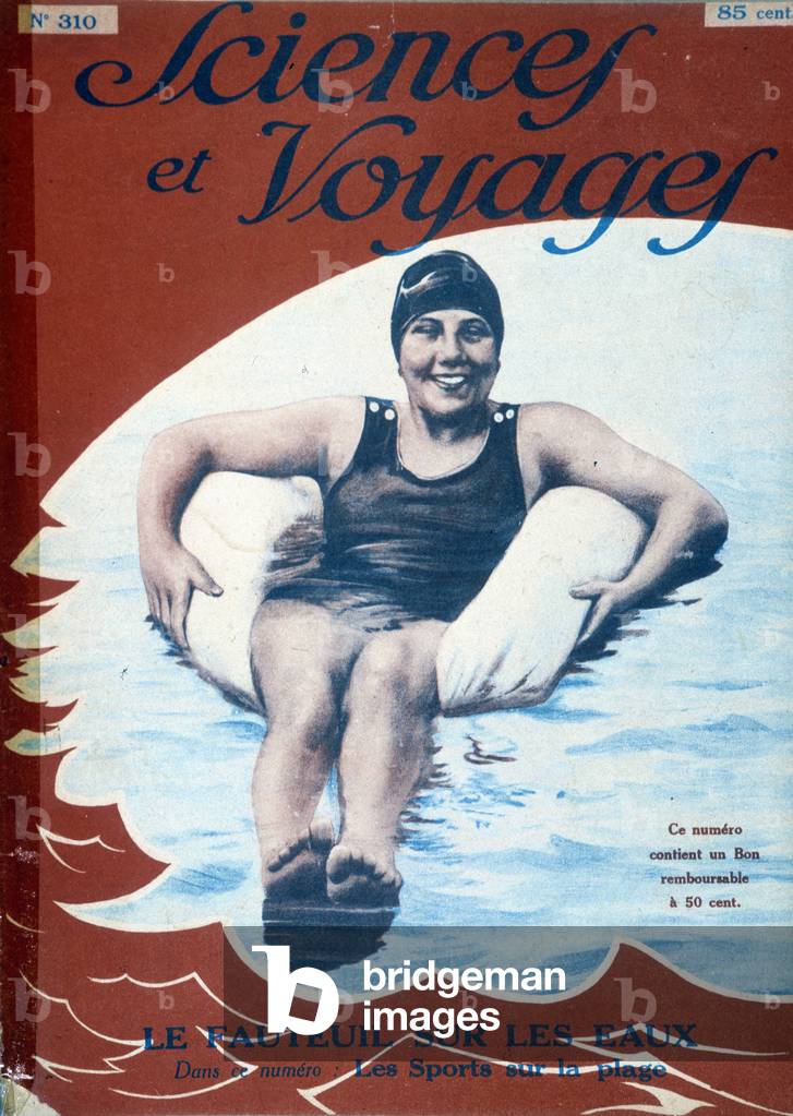 Sports on the beach in “Science and Travel”” 1925.