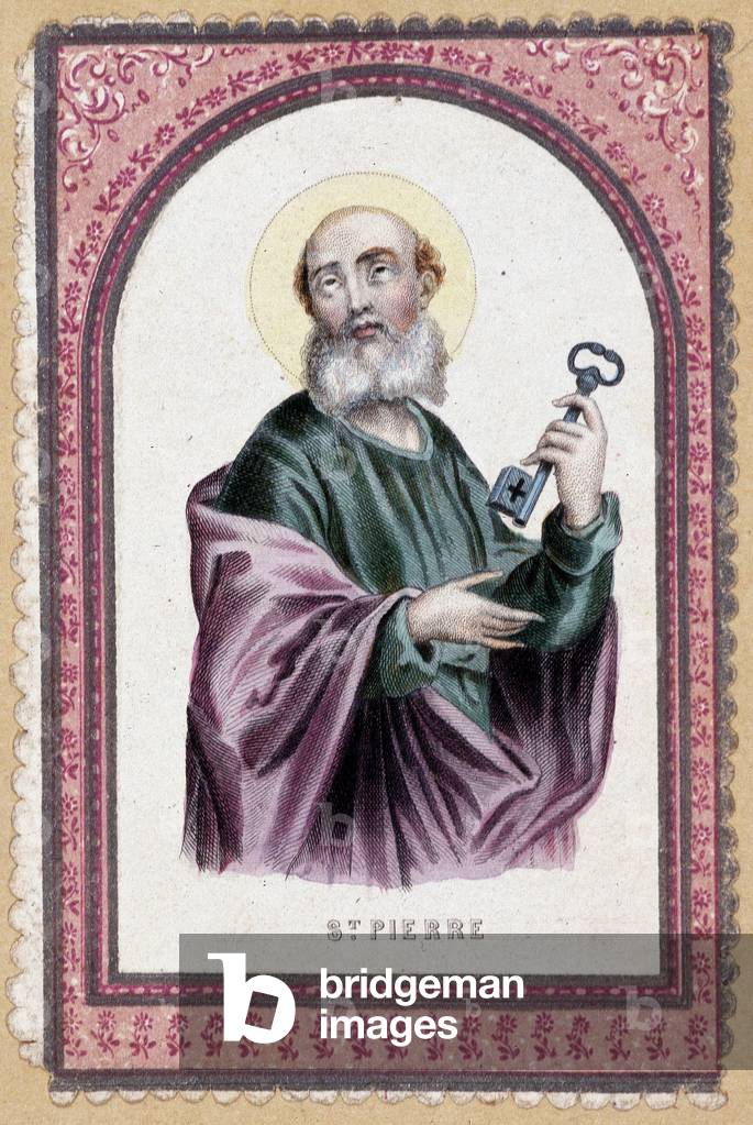 Portrait of Saint Peter in the Key - 19th century