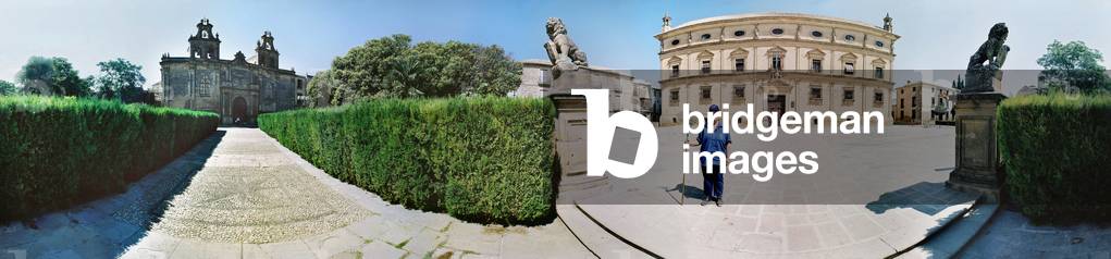 Plaza de l'Ayuntamiento, Ubeda. 360-degree panoramic from Leonard de Selva, Spain, 2004.