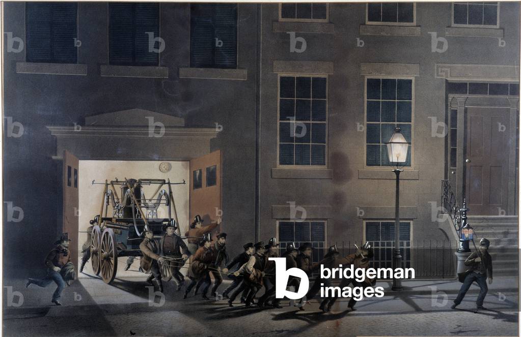 The Life of a Firefighter, USA, 19th century