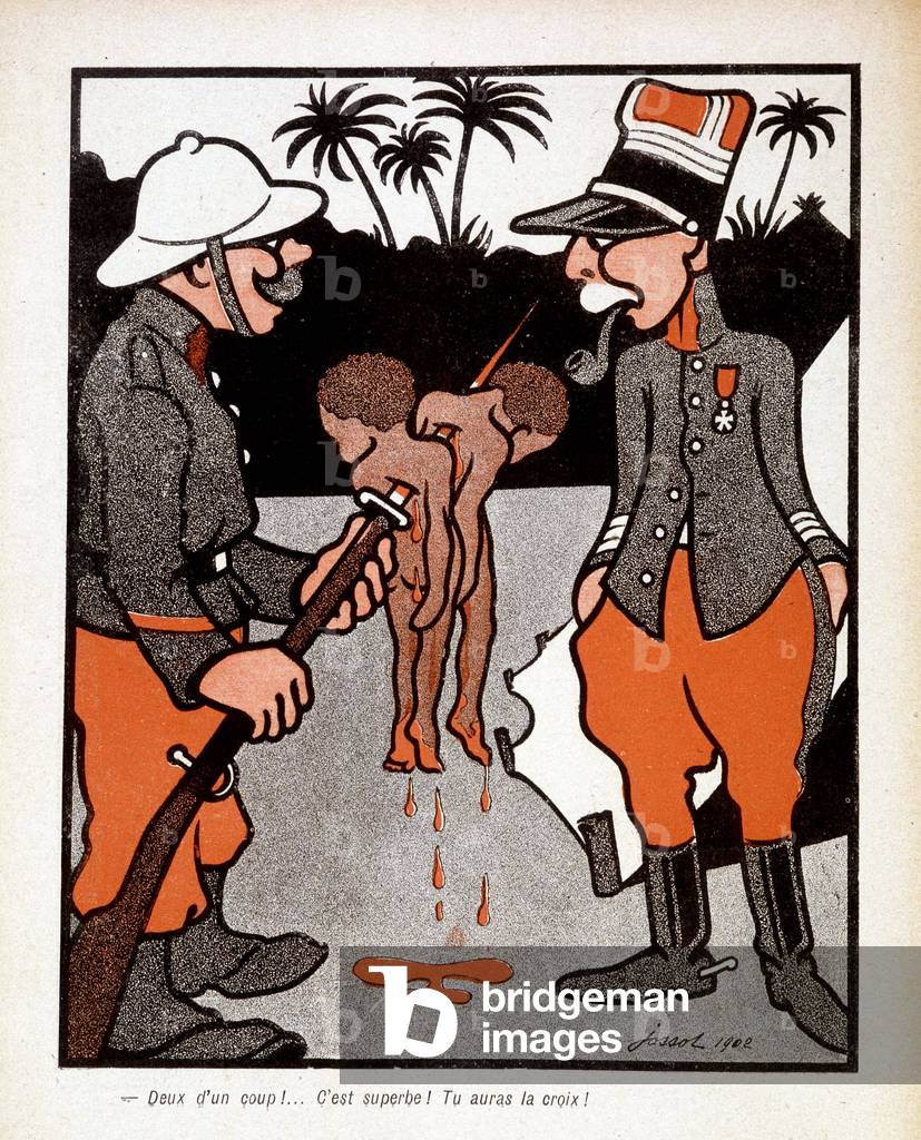 Immagine di Stampa "Due in una volta! Ottimo" 1904 di Henri Gustave Jossot