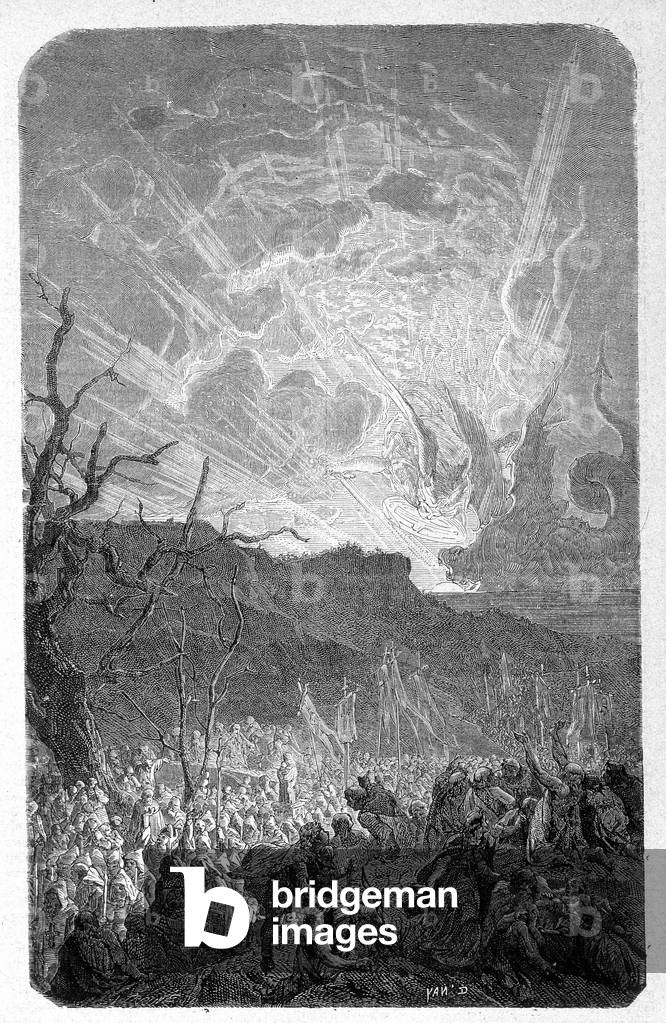The superstitions of the year thousand (1000): the end of the world - in “History of the Popes””, 19th century