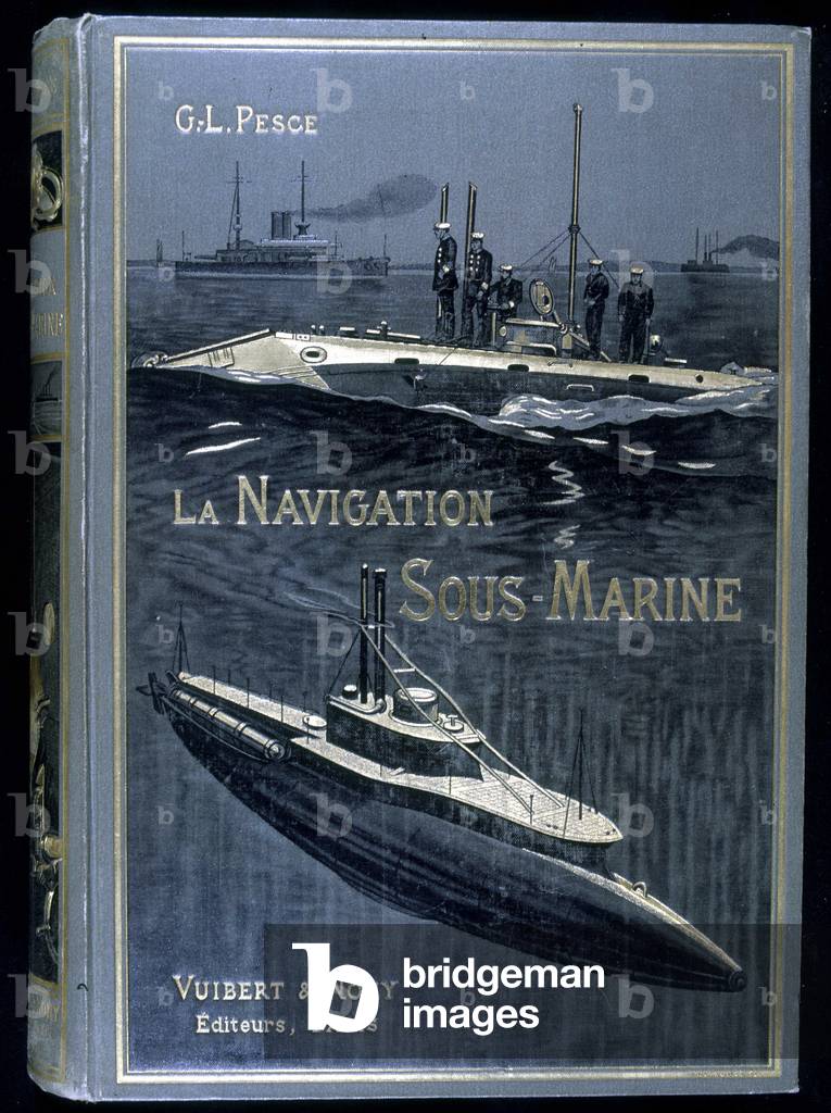 Cover of the book “” La navigation sous-marine””, by Pesce, ed. Vuibert
