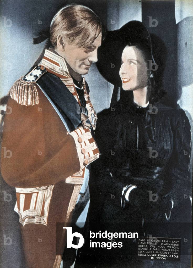 Vivian Leigh and Lawrence Olivier in Alexander Korda's 