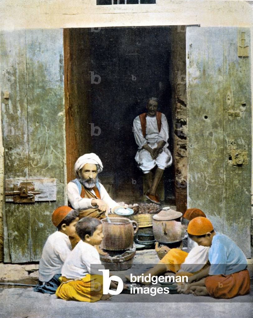 Native restaurant in Tunis, sd. early 20th century.