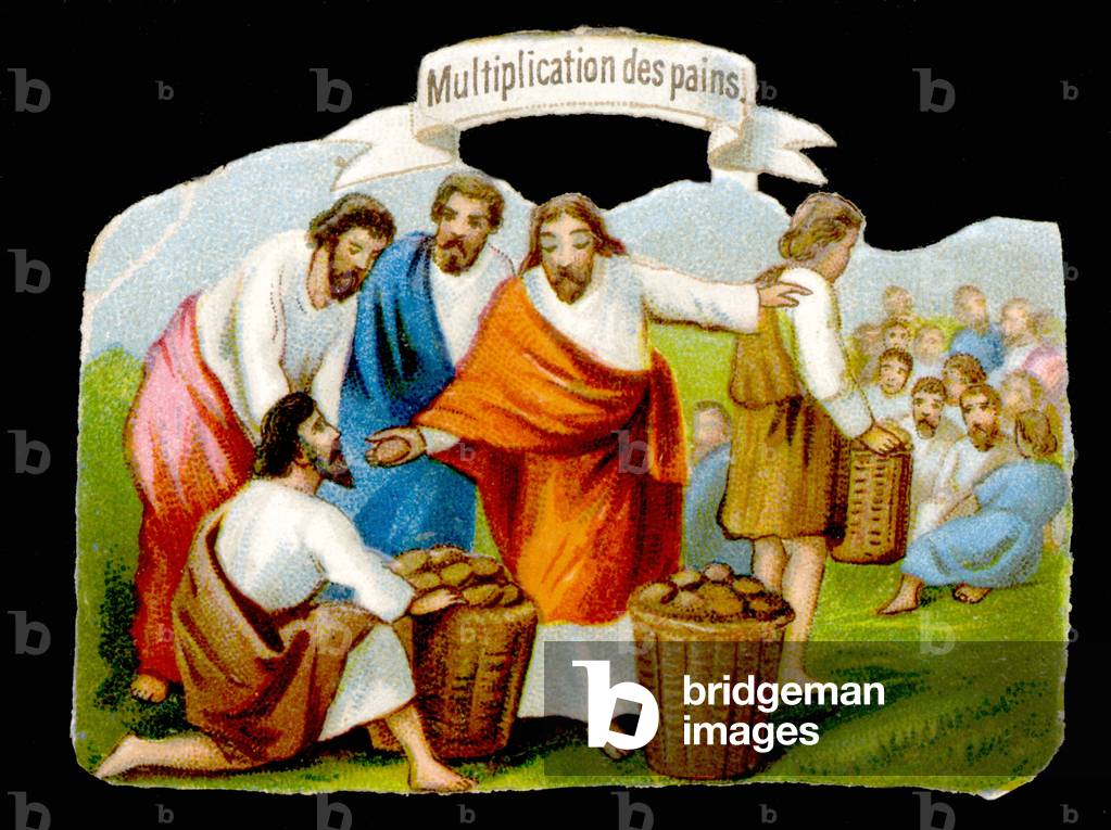 Propagation of loaves. 19th century chromolithography