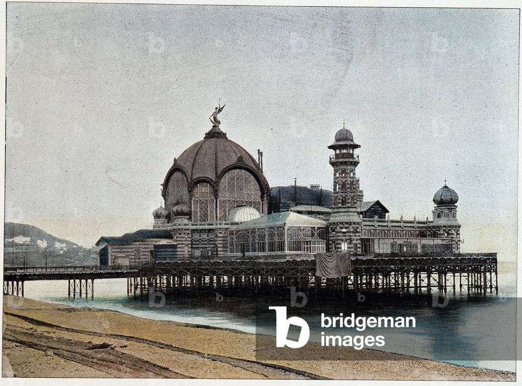 Nice. The Casino. Photo in “” Around the World””, sd. end 19th century